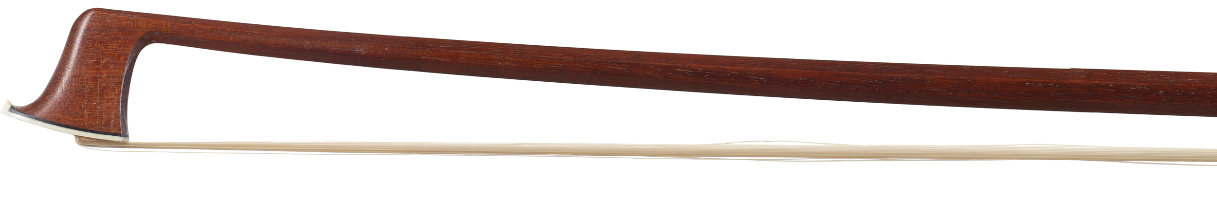 A silver-mounted violin bow by Lothar Seifert — head