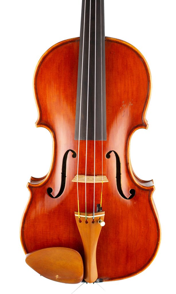 A violin by Antonio Venturini, Cremona, 1983 — front