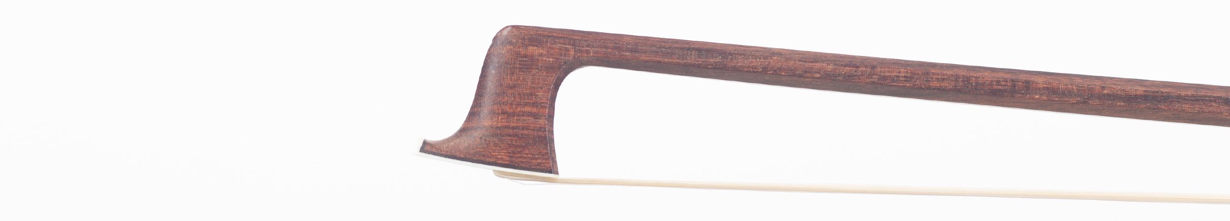 A gold-mounted violin bow by Henry Byrom, Canterbury — head