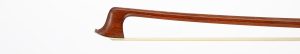 A silver-mounted violin / viola bow by Otto Durrschmidt, Germany, circa 1920 — head and frog