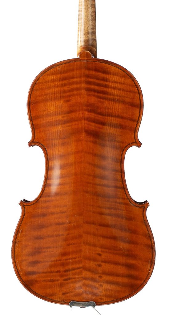 Viola, Workshop of J. B. Colin, Mirecourt, 1918 — back