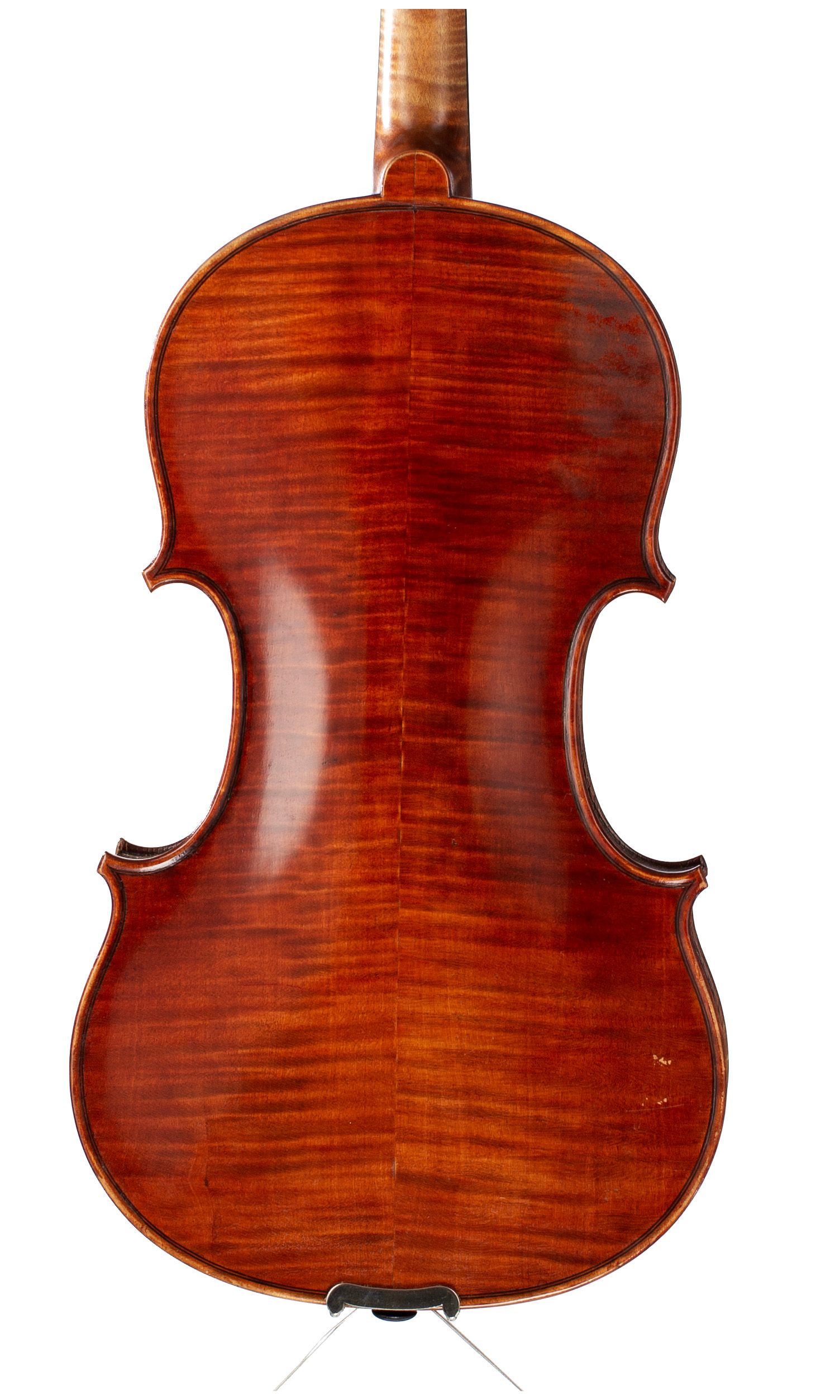 Violin by Georges Adolphe Chanot, Manchester, 1898 — back