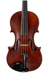 Violin by Georges Adolphe Chanot, Manchester, 1898 — front