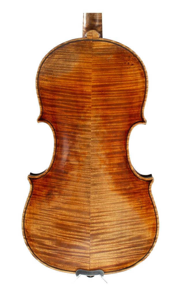 Violin by the Voller Brothers, London, circa 1900 — back