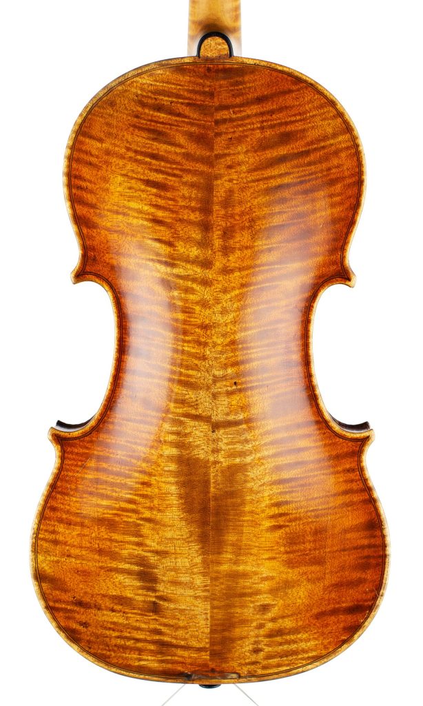 Violin by James Briggs, Glasgow, 1922 — back