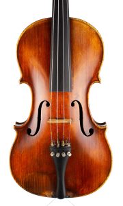 Violin by James Briggs, Glasgow, 1922 — front