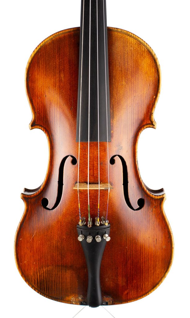 Violin by James Briggs, Glasgow, 1922 — front