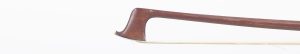 A silver-mounted bow by Richard Geipel, Markneukirchen — head and frog