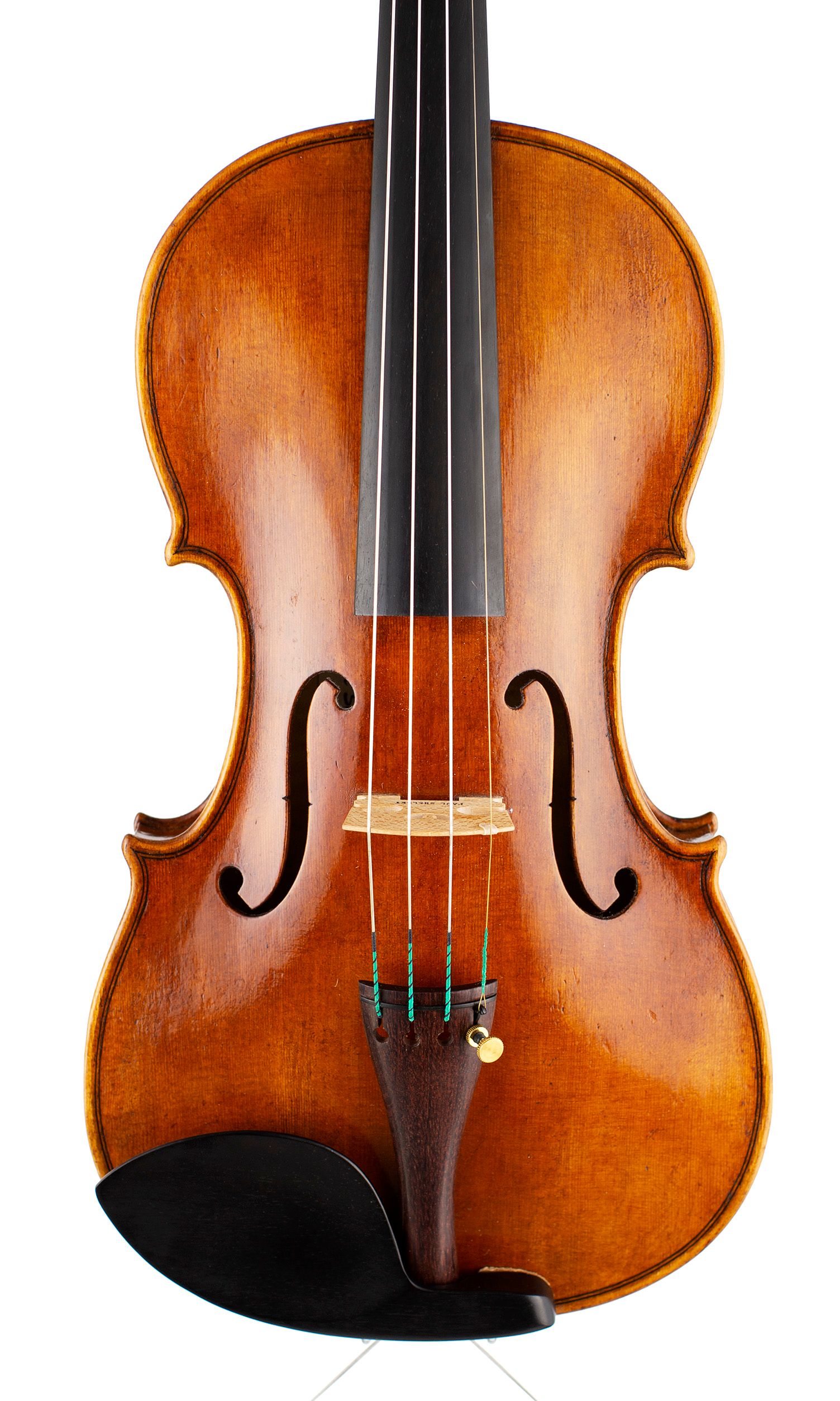 A violin by Paul Shelley, Birmingham, 2018 — front
