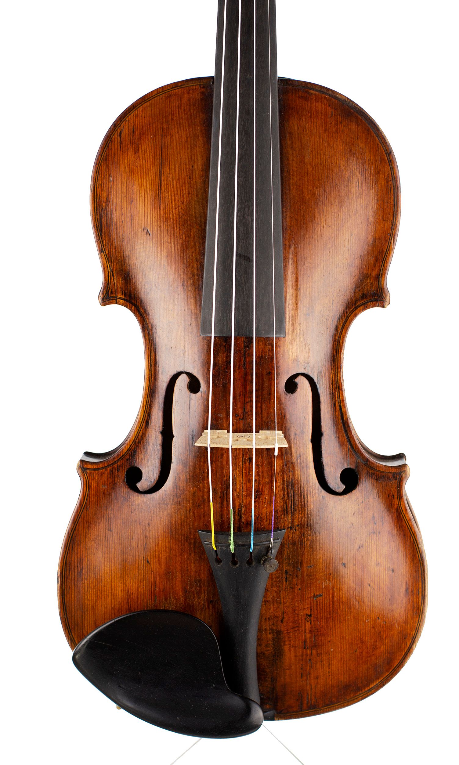 Violin by Carl Dreier, Leipzig, circa 1880 — front