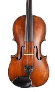 Violin by Perry and Wilkinson, Dublin, 1821 — front