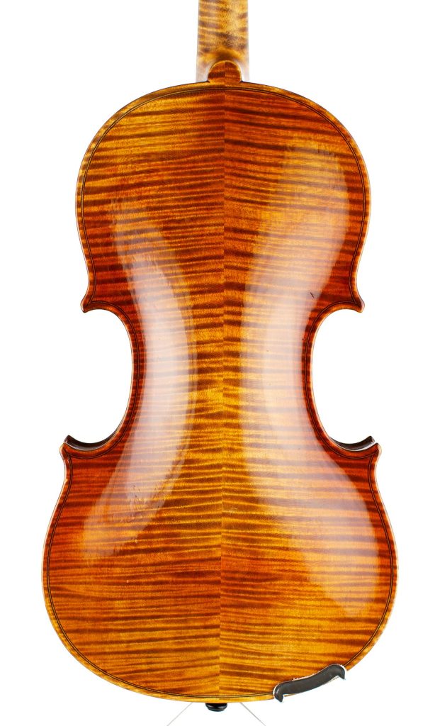 Violin by Paul Hilaire, Mirecourt, 1947 — back