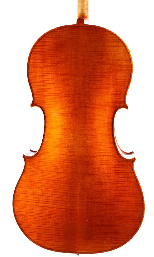 Cello, Workshop of Jérôme Thibouville-Lamy, Mirecourt, early 20th Century circa 1900, over 100 years old — back
