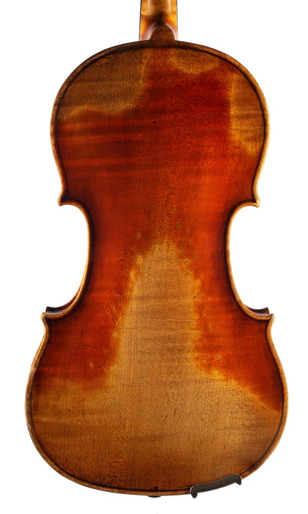 Violin by N. F. Vuillaume, Brussels, 1863 — back