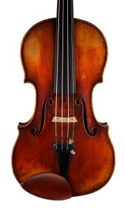 Violin by N. F. Vuillaume, Brussels, 1863 — front