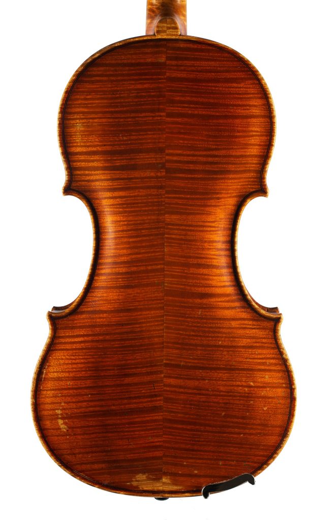 Violin by Heinrich Lang, Nürnberg, 1928 — back