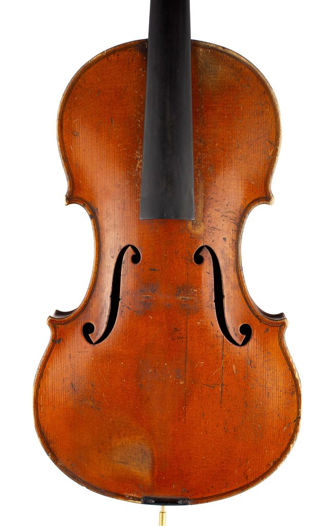 Violin, by Ch. J.B. Collin-Mezin, Paris, 1882 — front
