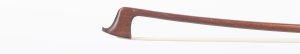 A gold and ivory mounted violin bow by Louis Morizot (freres), Mirecourt — head and frog