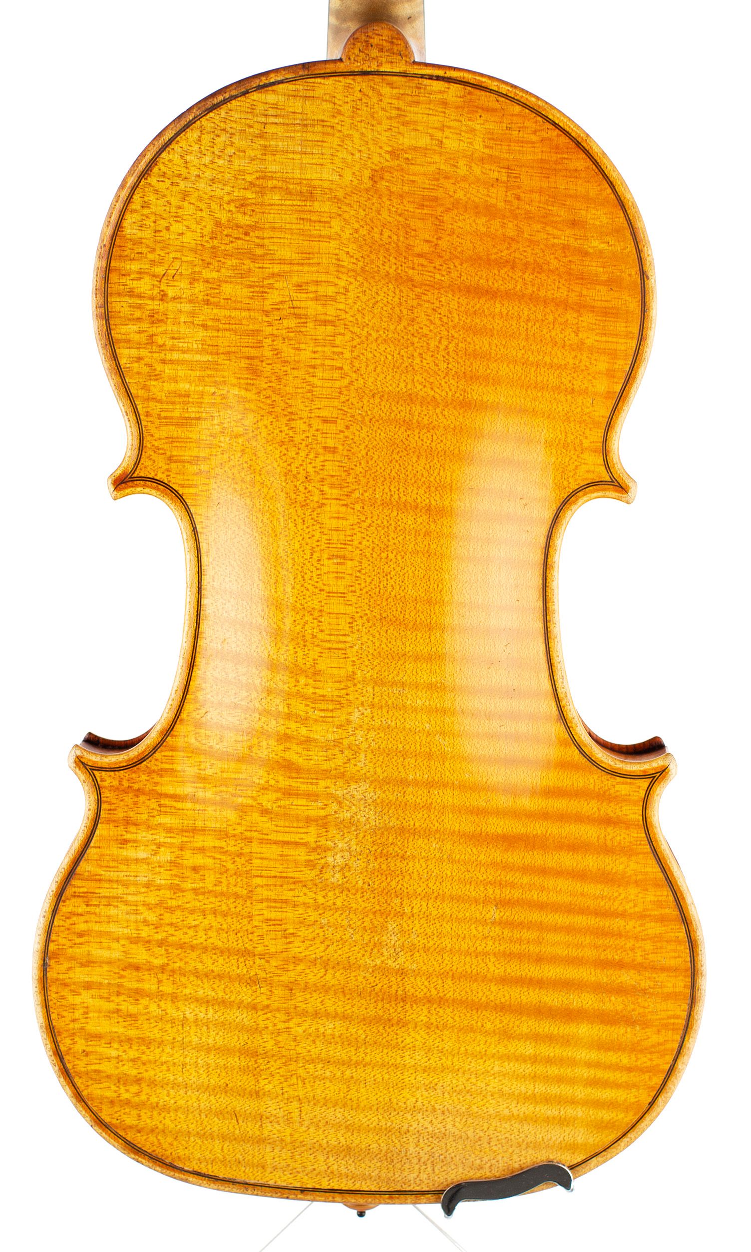 Violin by Joseph Laurent Mast, Toulouse, circa 1800 — back