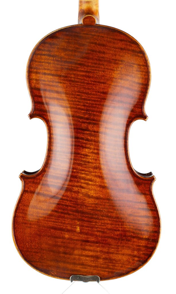 Violin, Workshop of Paul Alexandre Mangenot, Mirecourt, circa 1920 — back
