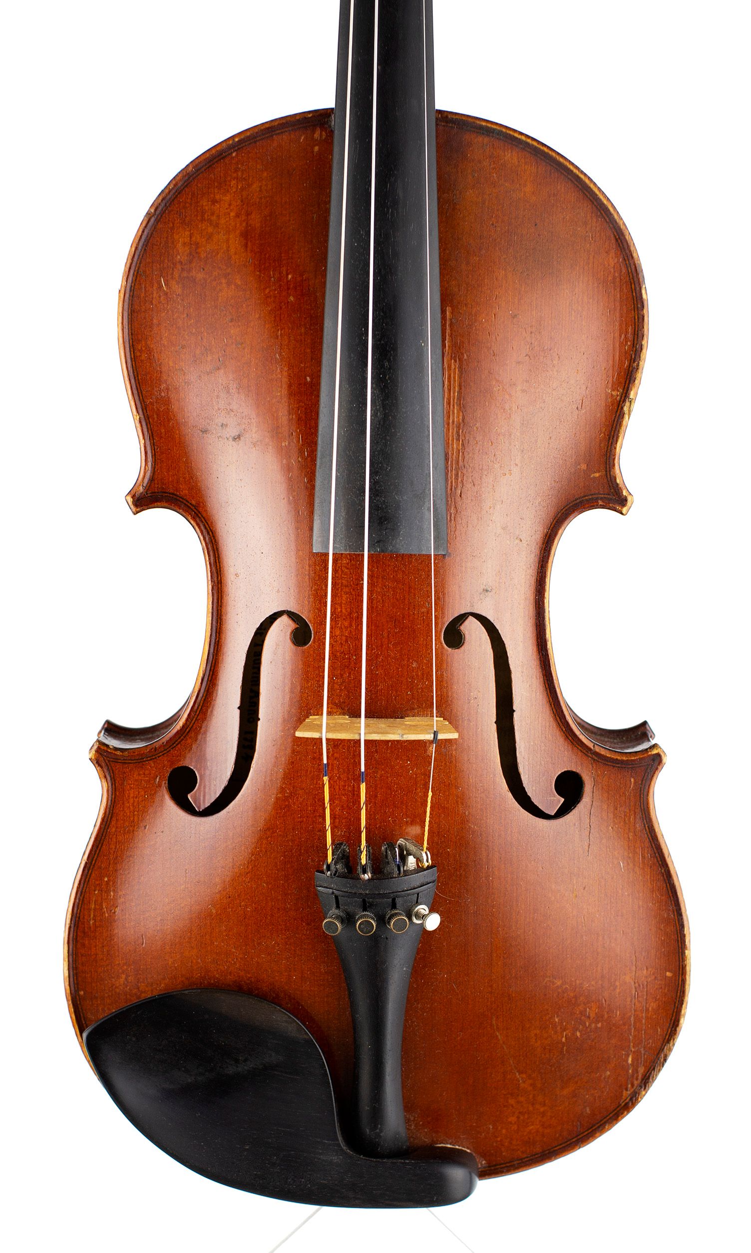 Violin, Workshop of Paul Alexandre Mangenot, Mirecourt, circa 1920 — front