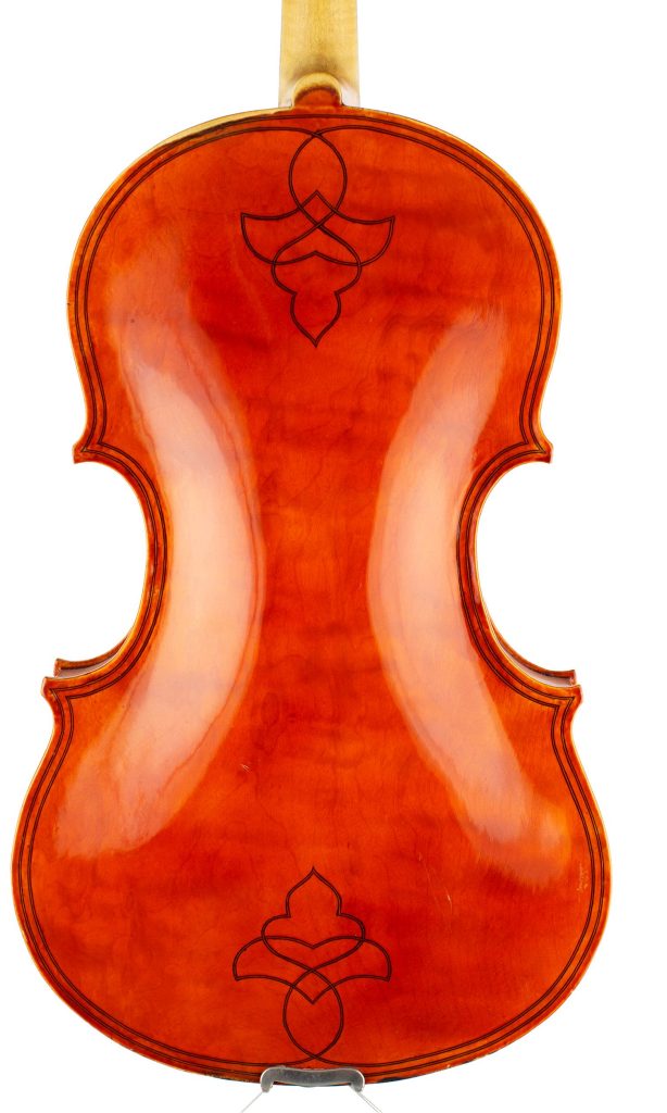 A viola by Rodrick R. Ward, Cambridge, 2010 — back