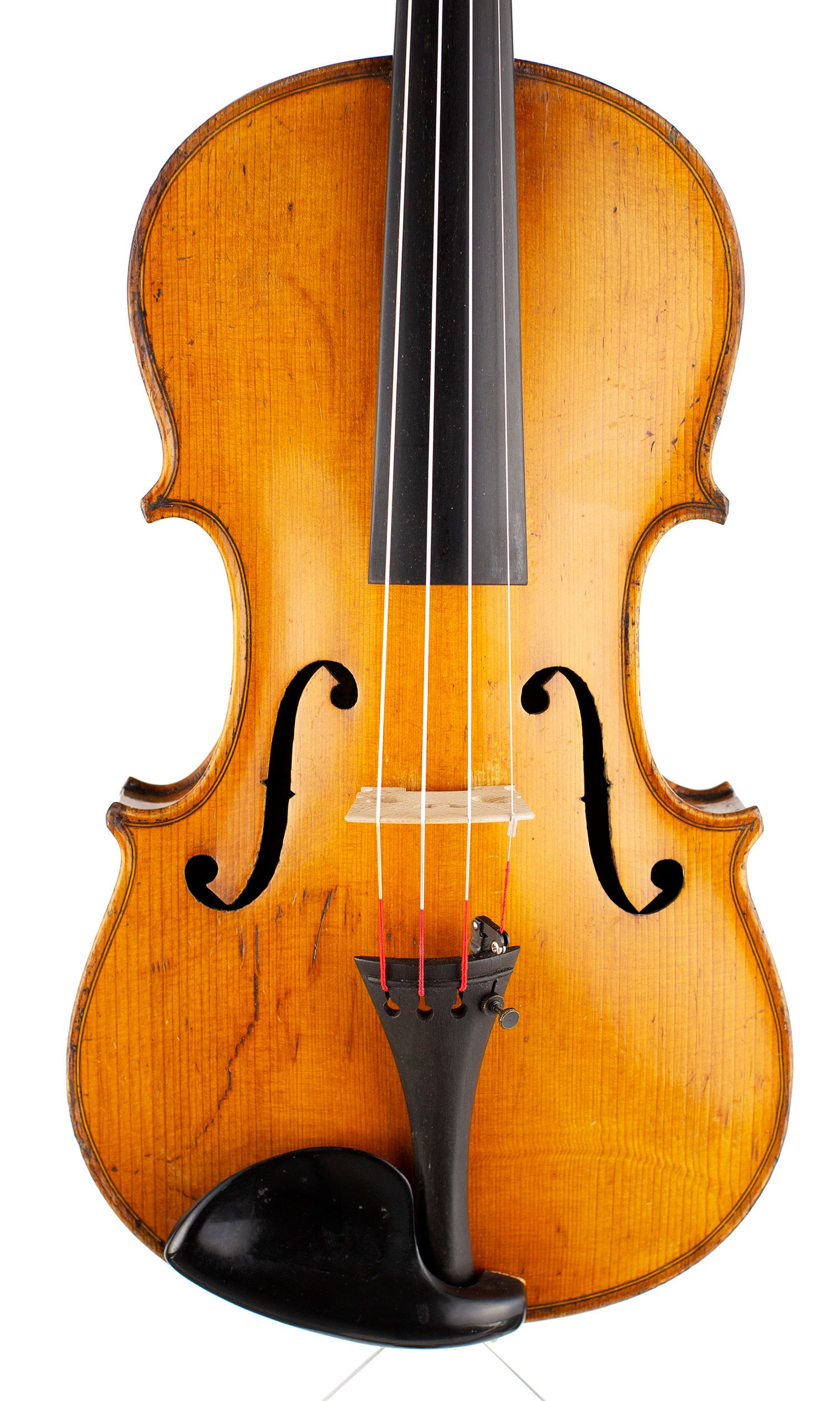 Violin, Workshop of Lowendall, Berlin, circa 1890 — front