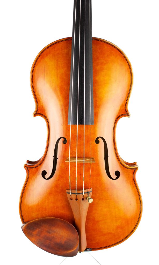 Violin by Pierre Gaggini, Nice, 1982 — front