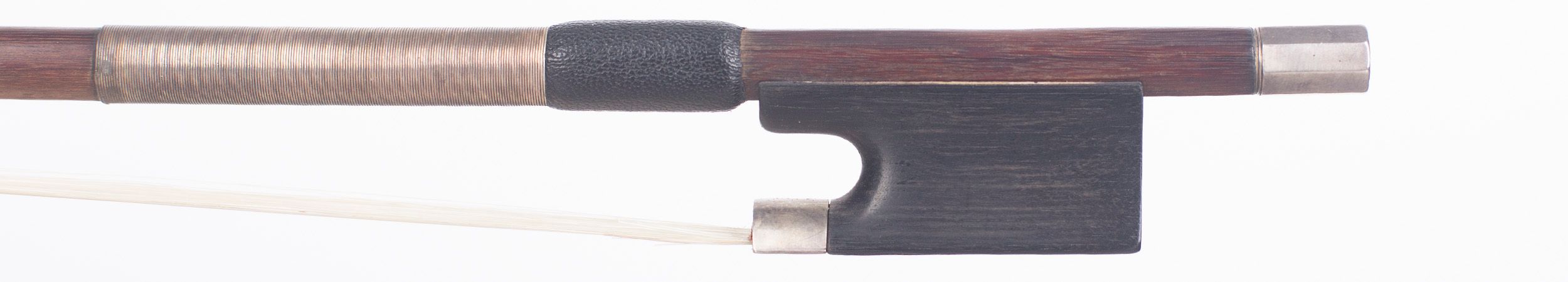 A violin bow by W. E. Hill & Sons, London — frog