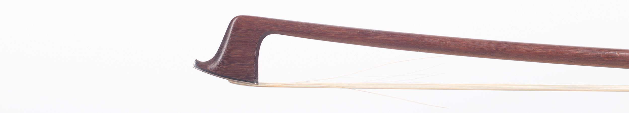 A violin bow by W. E. Hill & Sons, London — head