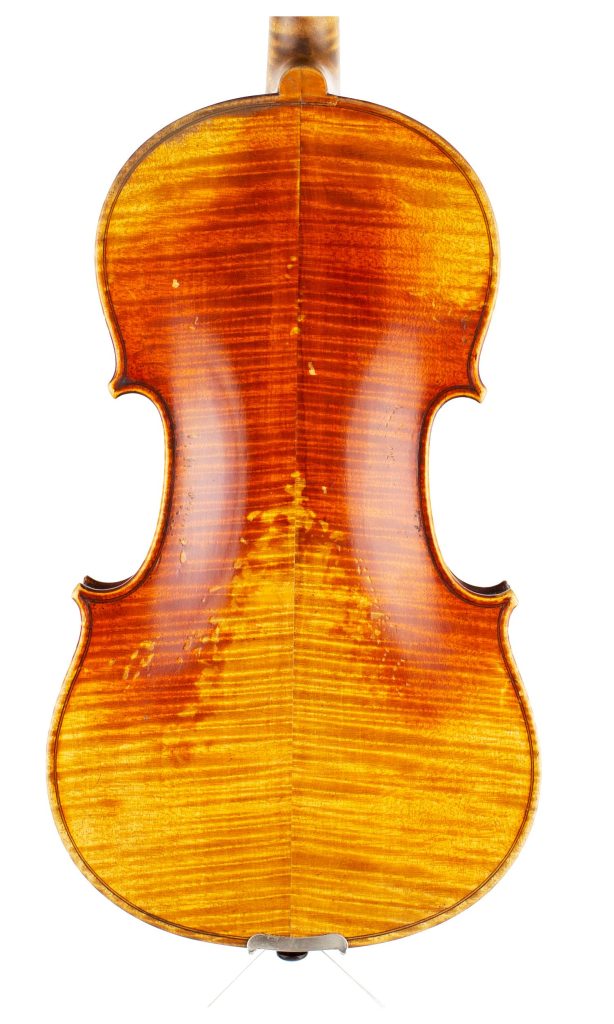 A violin by Joseph Philippe Grandjon, Mirecourt, circa 1860 — back