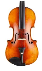 A violin by Joseph Philippe Grandjon, Mirecourt, circa 1860 — front