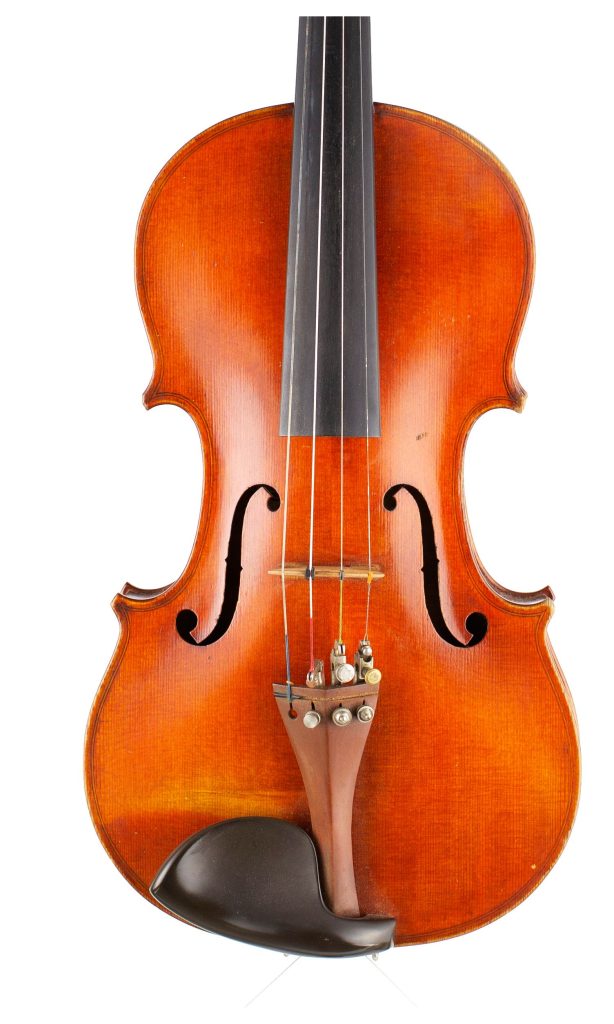 Violin by Georges Adolphe Chanot, Manchester, 1890 — front