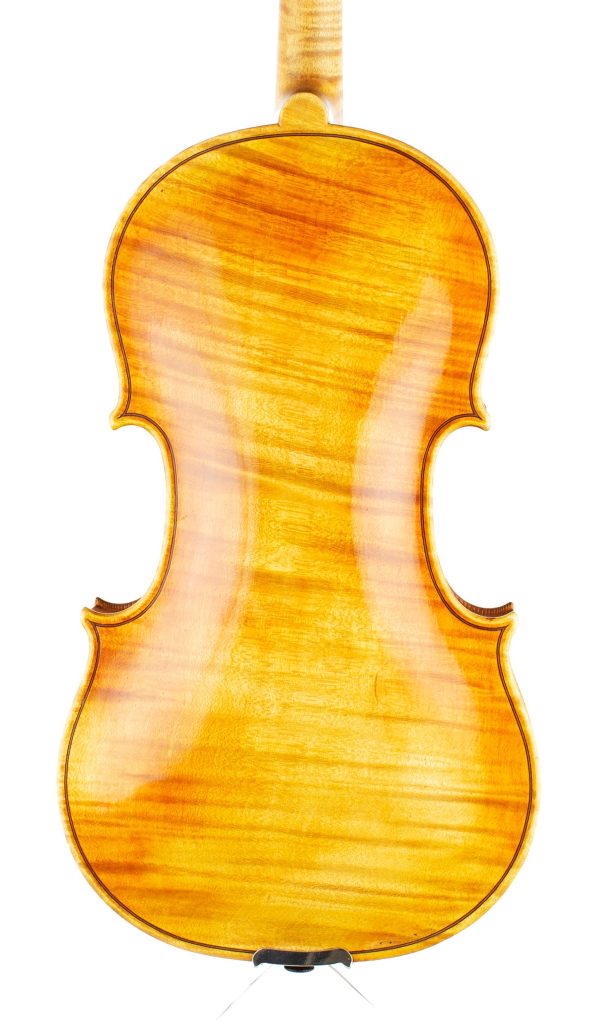 Violin by Jean Striebig, Mirecourt, 1948 — back