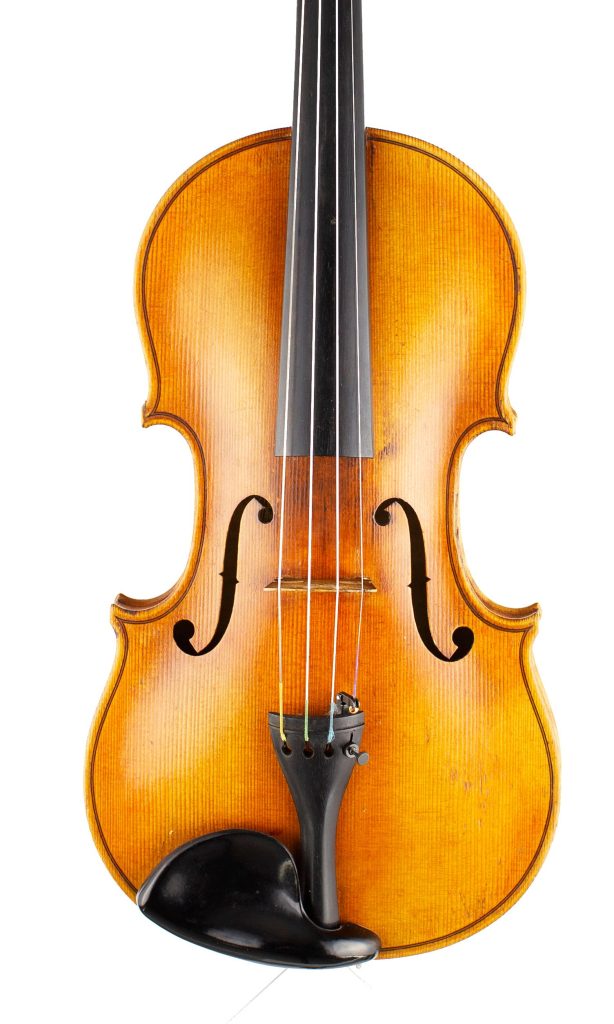 Violin by Jean Striebig, Mirecourt, 1948 — front