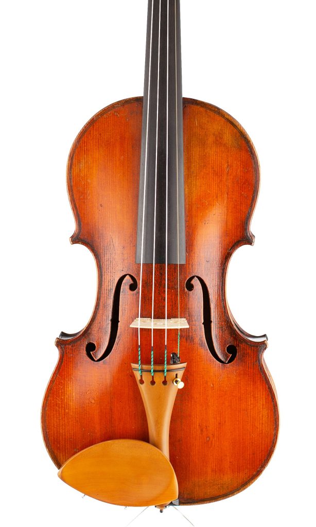 Violin, Workshop of Justin Derazey, Mirecourt, circa 1880 — front