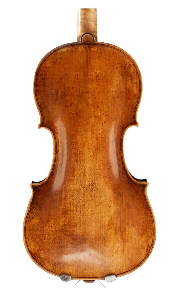 A violin by Paulo Antonio Testore, Milan, circa 1730 — back