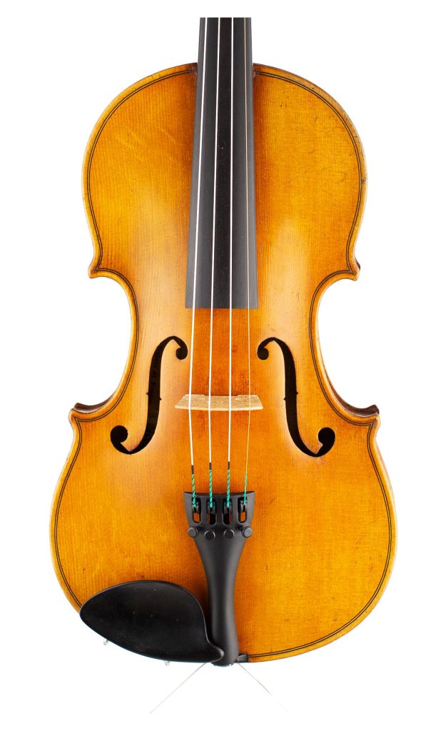 Violin by  Jérôme Thibouville-Lamy, Mirecourt, circa 1900 — front