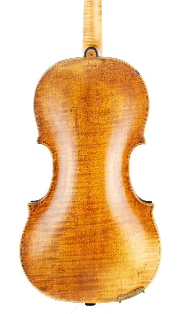 Violin by Richard Duke, London, 1777 — back