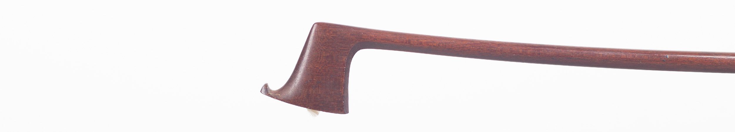 An ivory-mounted violin bow by John Dodd, London, circa 1780 — head
