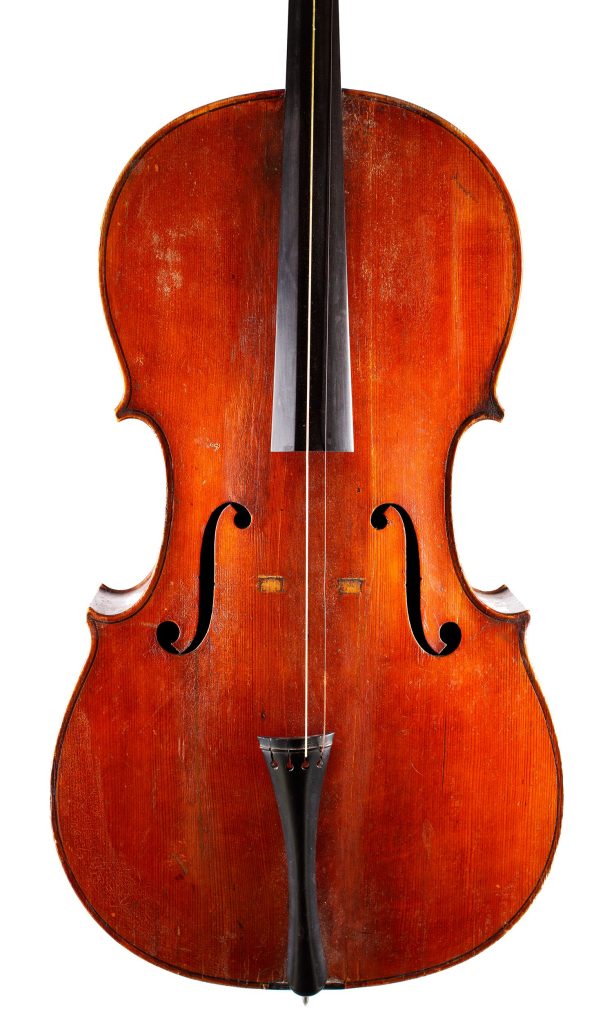 Cello by Thomas Kennedy, London, circa 1840 — front
