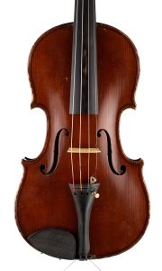 Violin by Gustave Bazin — front