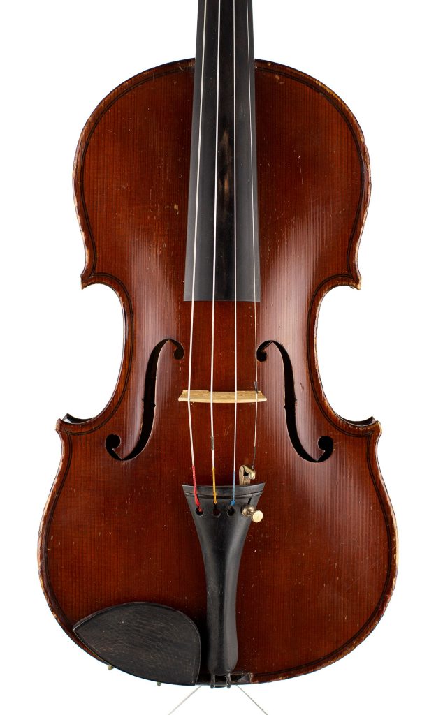 Violin by Gustave Bazin — front