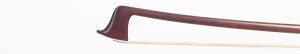 A silver-mounted violin bow by Charles Nicolas Bazin, Mirecourt, 1890 — head and frog