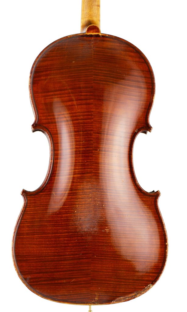 Violin by Charles Bailly, France, 1926 — back