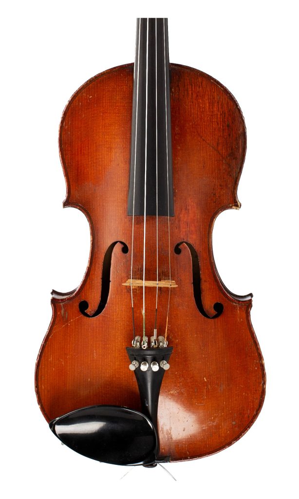 Violin, Workshop of Jérôme Thibouville-Lamy, Mirecourt, circa 1900 — front