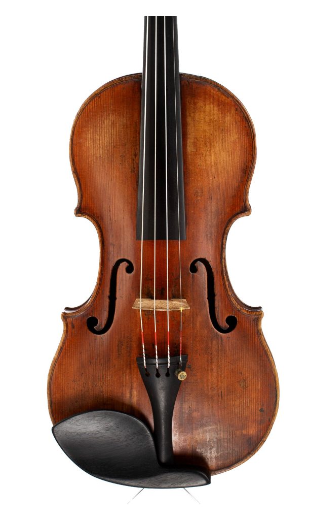 Violin by Gennaro Gagliano, Naples, circa 1760 — front