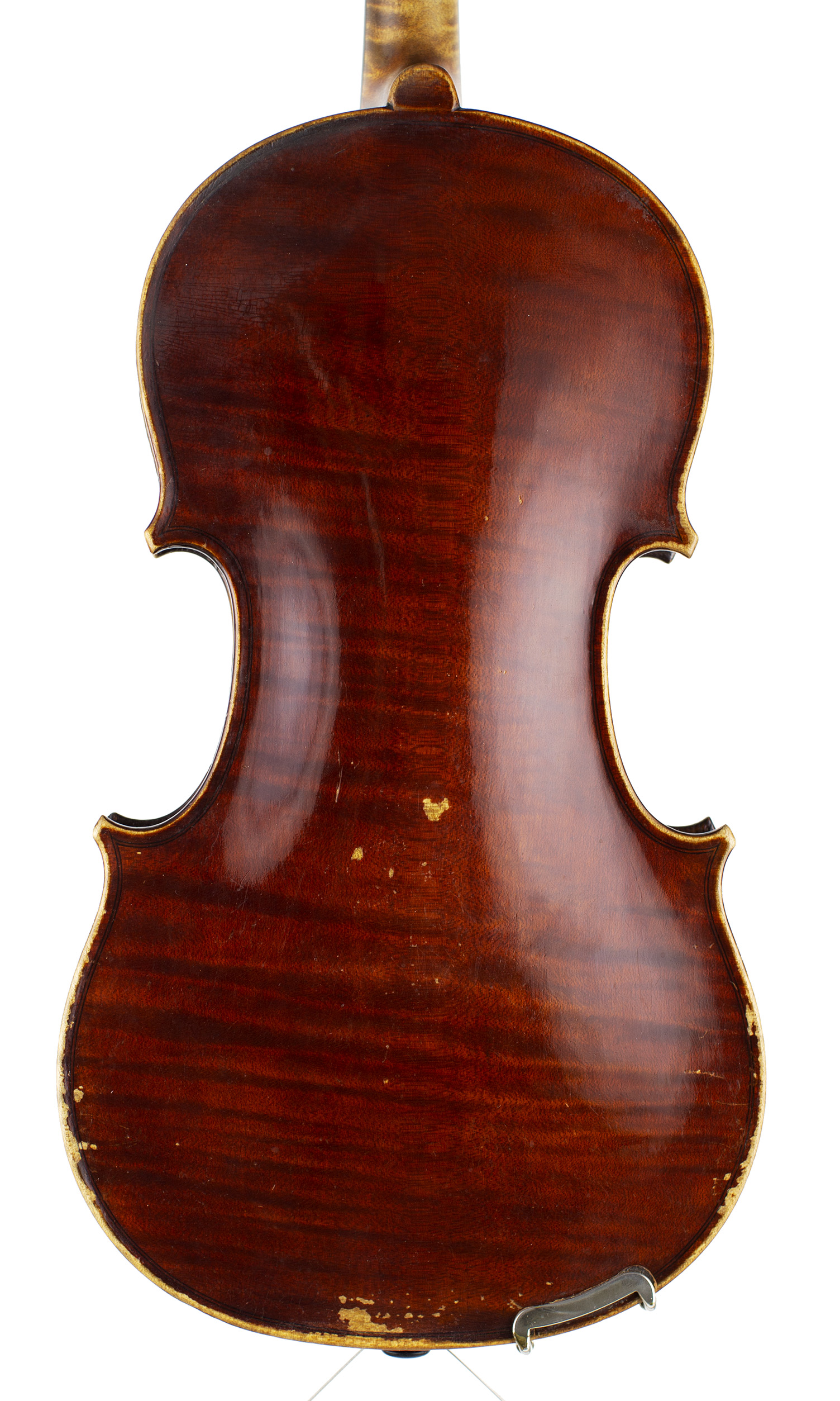 A violin by Charles Boullangier, London, 1884 — back