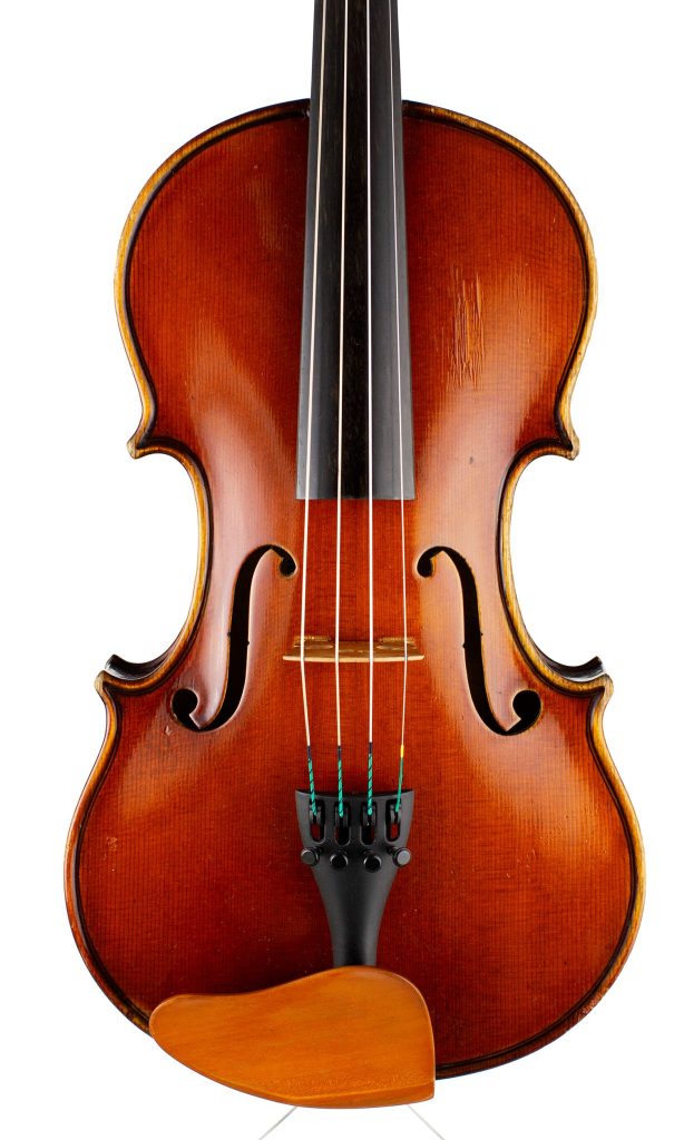 Violin by Christer Barter, Sweden, 1946 — front