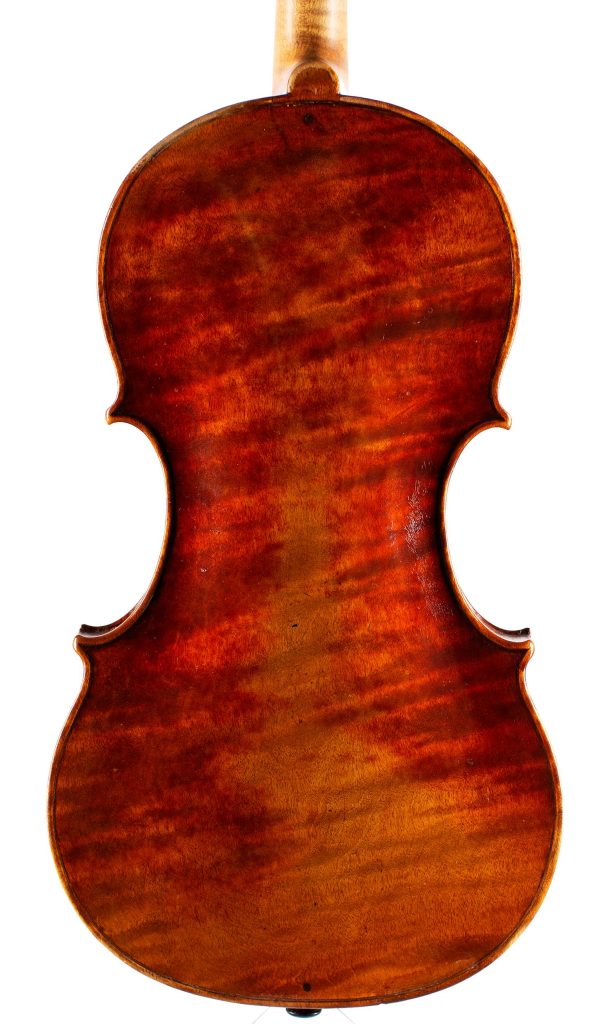 Violin by Ferruccio Varagnolo, Milan, circa 1895 — back